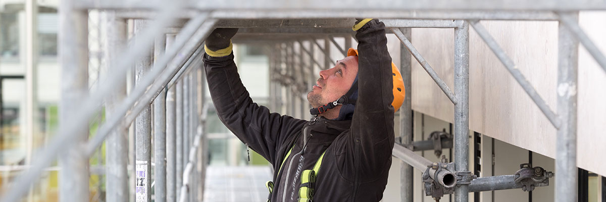 Handwerksberufe von A bis Z, Ausbildungsberufe, Gerüstbauer, Handwerkskammer Hamburg, Lehrstellenbörse, Praktikumsbörse